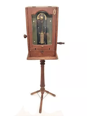 Antique 1899 Rarest German Volta Coin Operated Electric Shock Machine Arcade • $3799