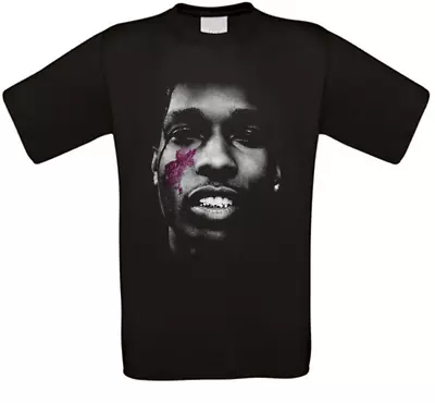 Asap Rocky A$Ap Rocky Rap Hip Hop T-Shirt • £12.44