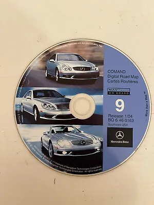 Mercedes-Benz Navigation CD For Comand Map Data #9 1/04 • $15.95