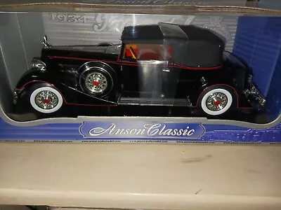 Anson Classic 1934 Packard 1/18 Diecast Original Box • $20