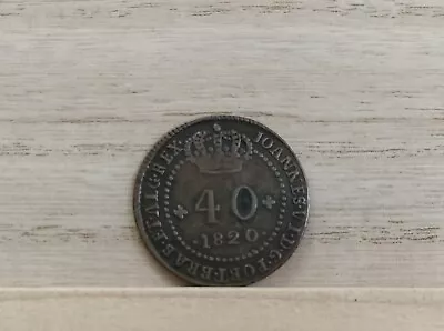 1820 40 Reis Mozambique Coin • $75