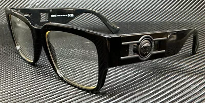 VERSACE VE3350 5360 Black Men's 55 Mm Eyeglasses • $166.05