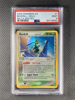 $36 • Buy Pokemon Card PSA 9 Mint Beedrill Delta Species 2005 Holo 1/113