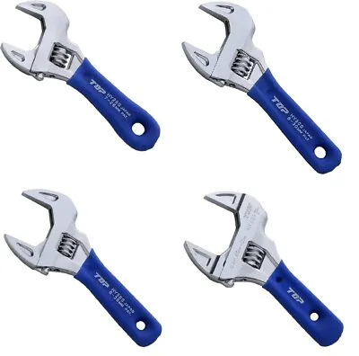 TOP HY-26S 30S 38S 49S Short Wide Adjustable Wrench 4-piece Set Made In JAPAN • $159.99