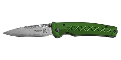 Mcusta Pocket Knife Fushion Green Damascus 33 Layers Stainless Steel MC-0163D • $180