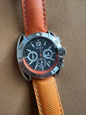 Nautica Chronograph Diver Watch A22591 • £46.80
