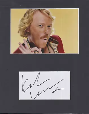 Keith Lemon (Leigh Francis)  **HAND SIGNED**  10x8 Mounted Display  ~  AUTOGRAPH • £14.99