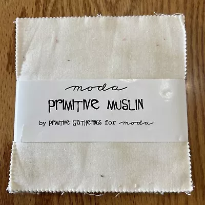 Moda Charm Squares Primitive Muslin By Primitive Gatherings • $8.95