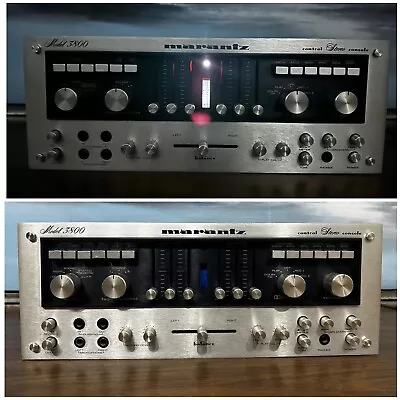 Marantz Model 3800 Vintage Stereo Preamplifier; Phono; Silver - Rare • $1199