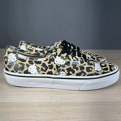 Vans Authentic Limited Edition Hello Kitty Men's 7 Women's 8.5 Sanrio Sneakers • $34