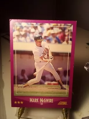 2 Mark McGwire 88 Score Cards • $10