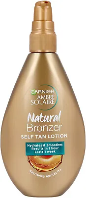£5.65 • Buy Garnier Ambre Solaire Natural Bronzer 1 Hour Self Tan Lotion 150ml