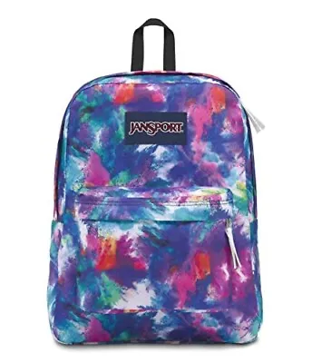 JANSPORT Superbreak Backpack/Schoolbag Dye Bomb 26L JS00T50148W FREE DELIVERY • £23.50