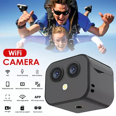 4K Mini HD Wifi Wireless IP Hidden Spy Camera Security Cam Network Monitor Cam • $33.99