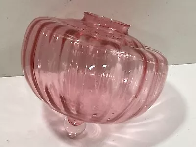 Vintage Glass Oil Lamp Font • £40