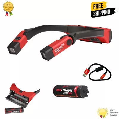 Milwaukee USB Neck Light Complete Kit - L4NL400-301  - 4933479898 • £105