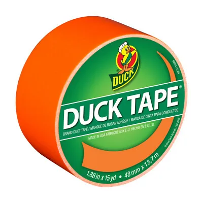 Color Duck Tape® Brand Duct Tape - Neon Orange 1.88 In. X 15 Yd. • $11.75