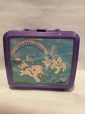 Vintage 1990 Aladdin Hasbro My Little Pony Plastic Lunchbox • $9