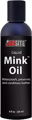 Jobsite Premium Mink Oil Leather Waterproof Liquid • $23.66