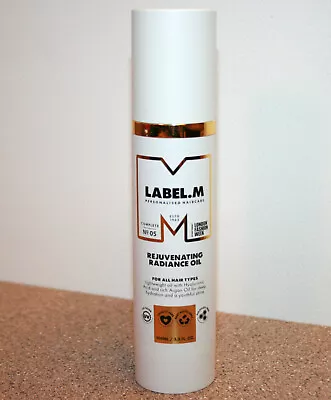 LABEL M Rejuvenating Radiance Hair Oil 3.3oz /100mL Full Size Moroccan Argan Oil • $23.99