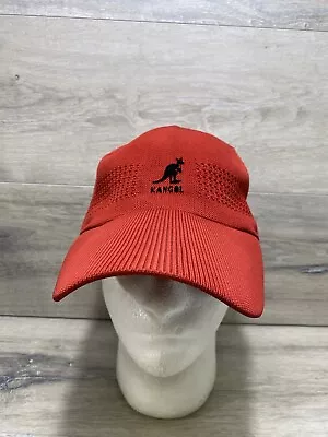 Kangol Hat Cap Fitted Adult Large Red Kangaroo Logo Outdoors Mens XL • $15