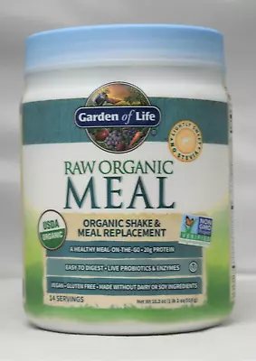$32.26 • Buy Garden Of Life RAW Meal Replacement Shake Lightly Sweet 18.3 Oz Vegan Protein