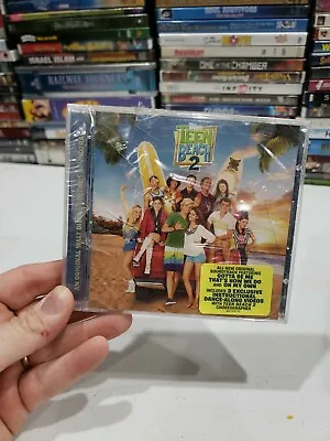 Teen Beach 2 Original Soundtrack Disney CD Ross Lynch R5 SEALED NEW CASE CRACKED • $7