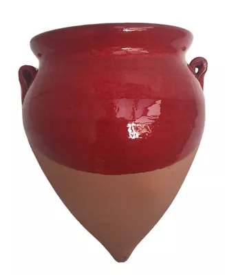 £22.99 • Buy Xmas Spanish Selena Flat Back Wall Pot. Planter Red, Green,Blue, Black,Ochre