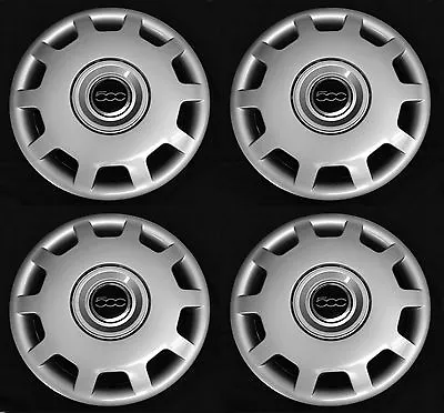 SET (4pcs) Wheel Covers FITS 500 2010 - 2016 POP Abarth 15  Hubcap Rim NEW • $129