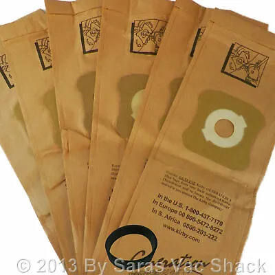 Kirby Micron Vacuum Bag 197394 Ultimate G Diamond G6 G5 G4 G3 6 Bags & 1 Belt • $18.99