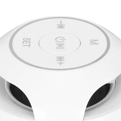 Alarm Clock Speaker For Mini Home Radio Ball For White Petite Conferencing • £18.13
