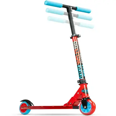 Flow 100 Folding Kids Inline Kick Scooter - Lightweight Height Adjustable 3 Yrs  • $26.86