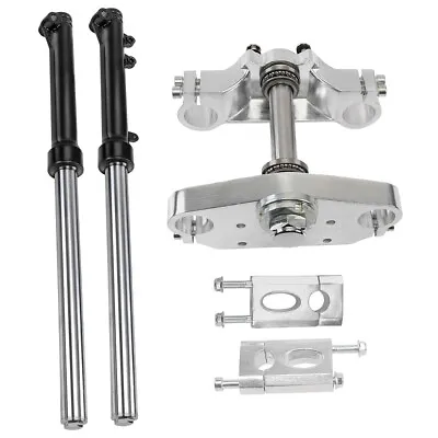 630mm Front Forks Shock Triple Tree Clamp For Pit Dirt Bike SSR 70cc 110cc 125cc • $124.99