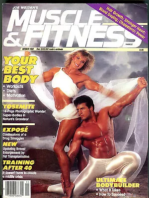 Muscle & Fitness Magazine October 1988 Ultimate Bodybuilder EX 010416jhe • $12.99