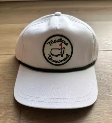 2024 Masters Golf Hat White Snapback Rope American Needle Fast Ship Vintage Look • $68