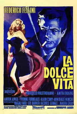 397400 LA DOLCE VITA Movie Anita Ekberg WALL PRINT POSTER CA • $14.54