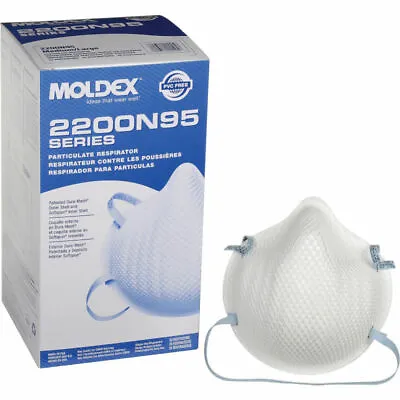 NEW Moldex 2200 N95 Disposable Particulate Respiratory Protection Masks 20 BOX • $27.75