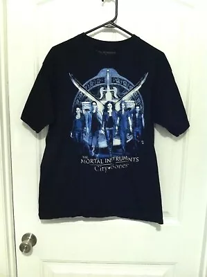 Mortal Instruments City Of Bones Black T-shirt Large 2013 Cool Design Of Front L • $18