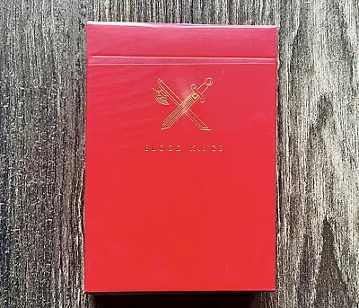 Madison V1 Blood Kings Ellusionist Playing Cards Cardistry Magic Deck • $36