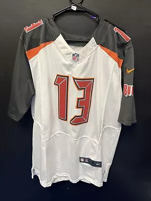 Men's Tampa Bay Buccaneers #13 Mike Evans Nike White Size L Limited Jersey NFL • $65