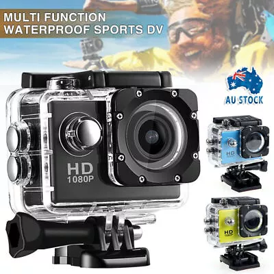 HD Waterproof 1080P Sport Cam Action Camera DV Video Recorder Go Pro Camcorder • $32.99