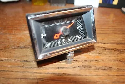 1950s To 1960s Mercedes Benz VDO Dashboard Clock Very Nice Face And Trim #2 • $35