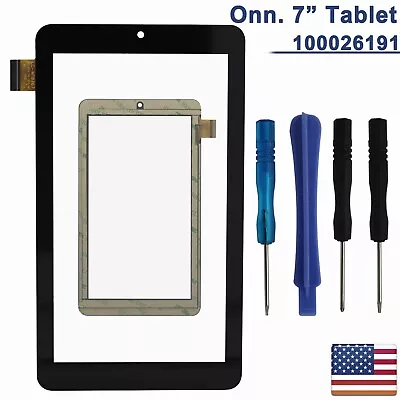 Toolkit + Touch Screen Digitizer Glass For Onn. 7  Tablet 100026191 PX897A022 • $13.08