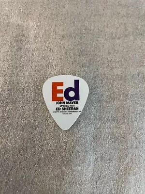 JOHN MAYER & ED SHEERAN - Guitar Pick Picks Plectrum *VERY RARE* SALE!!!!! #2 • $33