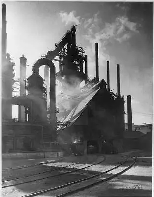 $9.99 • Buy Blast Furnace At The Bethlehem Steel Works In Pennsylvania,Steel Industry