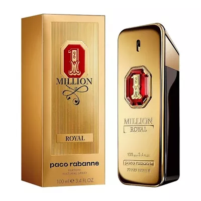 Paco Rabanne 1 Million Royal Parfum 3.4 Oz Cologne For Men New In Box • £89.99