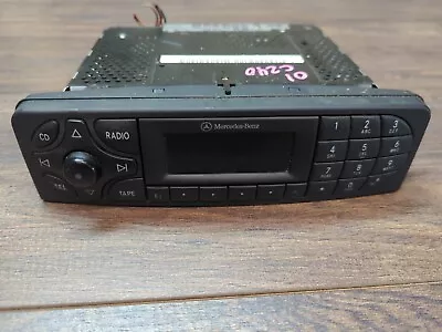 01-04 Mercedes W209 CLK320 CLK55 AMG C230 Radio Stereo Audio AM FM Module Unit • $110