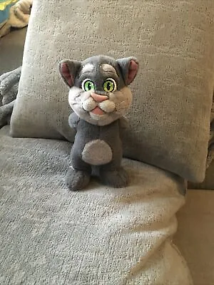 Talking Tom Talk Back Interactive Plush Working Order Bnwot • £9