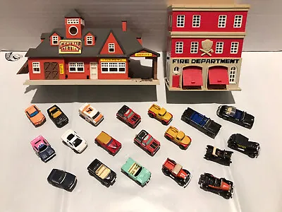 Vintage Micro Machines 1980’s Fire & Central Station Lewis Galoob 19 Cars READ • $19.95