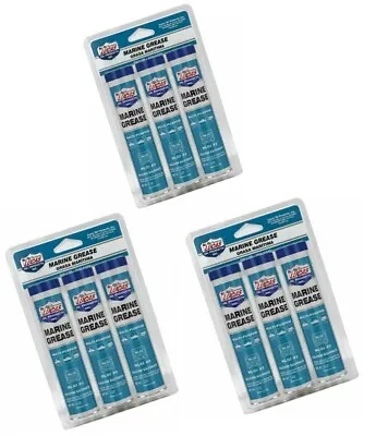 Lucas Oil 10682 Marine Grease For Boat/Marine - Qty 9 - 3oz Tubes 27oz Total! • $29.99